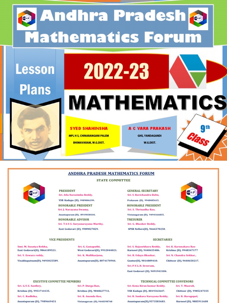 Class 9 Maths Lesson Plan Overview | PDF | Numbers | Polynomial