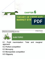 Chapter 6 Theory of Firm and Market Structure - PART 1