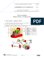 (TDP) (TD) Reducteurs A Engrenages