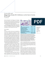 DG Vit B12 Deficiency On The Basis of Serum B12 Assay