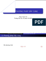 Chua Bai Tap Phuong Phap Dây Cung