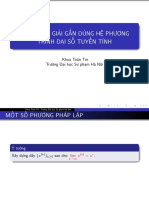 Phương pháp lặp đơn HPT (LT)