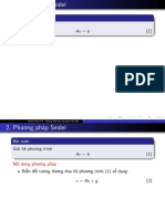 Phương Pháp Seidel HPT (LT)