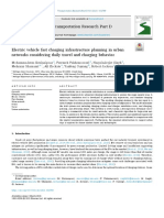 Electric Vehicle Fast Charging Infrastructure Planning in Urban Networks Considering Daily Travel and Charging Behavior - Elsvr