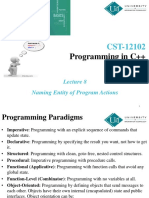 Lecture8 - Naming Entity of Program Actions