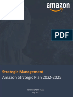 Team AdhamSabry - Group G4I - Amazon Strategic Plan 2022 2025 Report