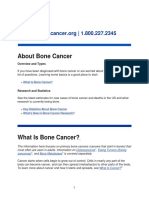 About Bone Cancer