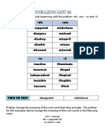 Group 3 Spelling List 13