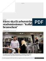 DN-Färre Ska Få Arbetsträna På Stadsmissioner