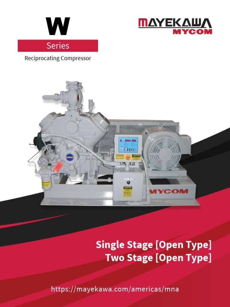 Mycom W-Series Compressor Overview | PDF | Turbomachinery | Gas ...