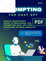 ChatGPT Prompts For Digital Marketers - All in ONE - 1