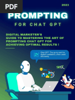 50 ChatGPT Prompts for YouTubers | PDF | You Tube | Human Communication