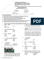 1 Soal UM Bahasa Arab Kelas 6 - Jawabannya