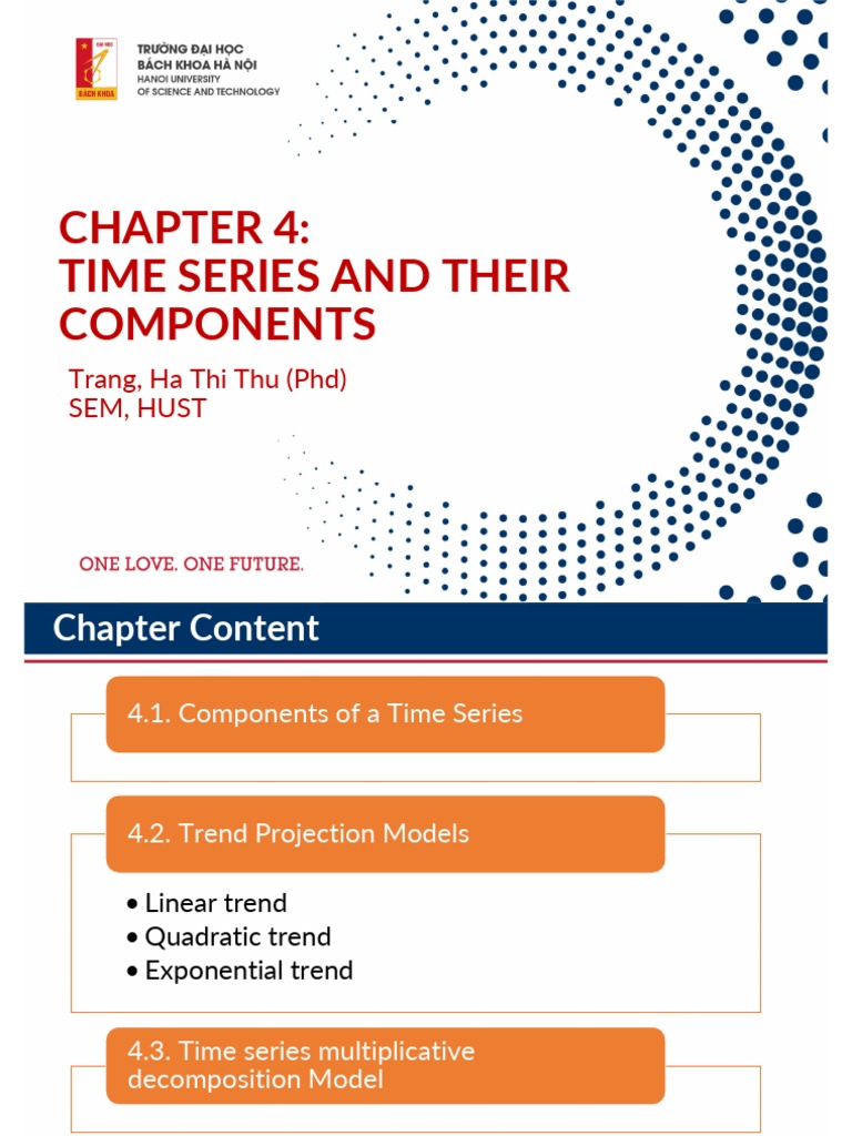 Time Series Decomposition Models | PDF | Time Series | Seasonal Adjustment