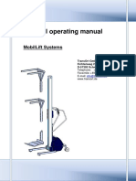 Mobile Lifting Device Manual