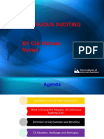 Continuous Auditing 2021