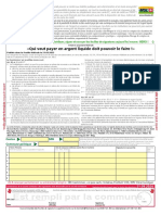 Unterschriftsbogen BargeldAnnahme FR 2 Sammelbogen