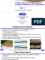 SBD-1-4 Characterization of Pipeline Wall Loss For Strain Capacity Evaluation