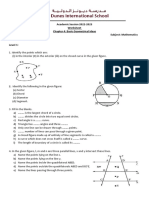 Basic Geometrical Idea Worksheet