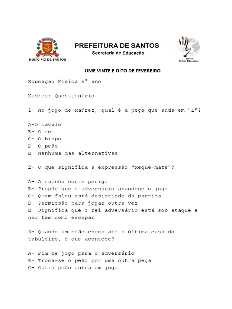 Educacao Fisica - 9o Ano - Vof