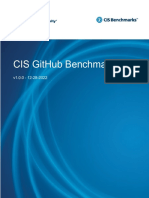 CIS GitHub Benchmark v1.0.0 PDF