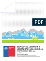 Municipios Comunas y Comunidades Saludables 