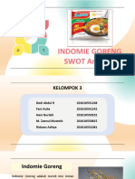 Stategi Pemasaran - SWOT Analisis - Indomie Goreng