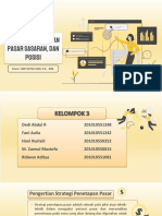 Kelompok 3 Strategi Pemasaran - P. 15 - Strategi Penetapan Pasar Sasaran, Dan Posisi