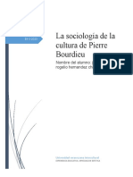 La Sociología de La Cultura de Pierre Bourdieu