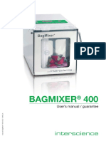 BagMizer 400CC Manual de Operación