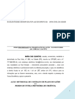 Acao Revisional Plano Saude Estatuto Idoso Reajuste Fator Etario Tutela Provisoria PN767