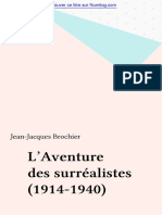 L'aventure Des Surréaliste (1914 - 1940)