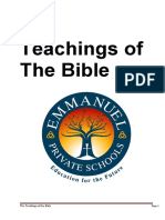 The Teachings of The Bible