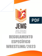 Regulamento Específico Wrestling JEMG 20231
