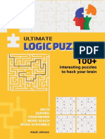 Ultimate Logic Puzzles For Adults Hack Your Brain With Challenging Numbers Logic Puzzles in Large Print For Fun Effective... (Aland Johnson) (Z-Library)