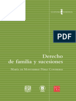 Derecho de Familia y Sucesiones Peréz Contreras Maria de Mon