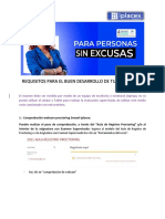 Requisitos para Rendir Examen Iplacex