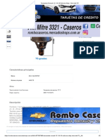 Termostato Renault 12 11 9 19 Reforma Adap. Chevrolet 75°