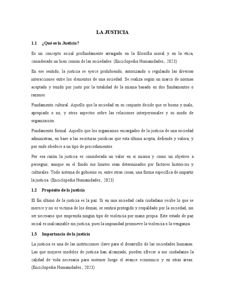 la justicia | PDF | Justicia | Crimen y violencia