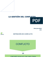 La Gestión Del Conflicto