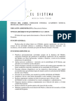 Perfil - Formador - Integral - Académico - Musical - Programa - Simón - Bolívar 1