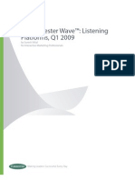 The Forrester Wave Listening Platforms Q1