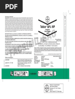 Ficha Técnica: Tamaron 600 SL | PDF | Agua | Toxicidad