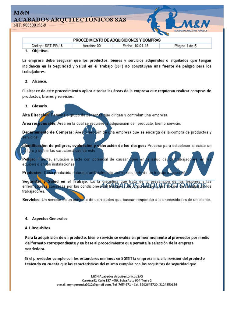 sst-pr-18-procedimiento-de-adquisiciones-y-compras-pdf-valores