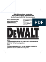 DEWALT - Llave Impacto DCF813 Instruction Manual