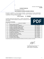 SCTR - Constancia - Set