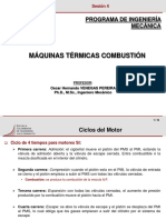 Sesión 4 - Máquinas Térmicas Combustión