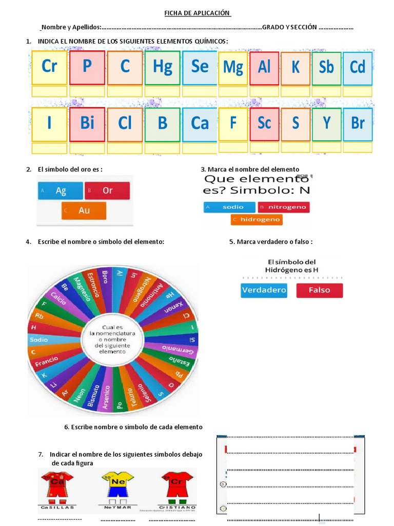 Ficha de Aplicación DE CT-simbolos Quimicos | PDF