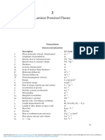 Laminar Premixed Flames: Nomenclature