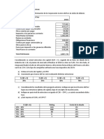 Corporación Aceros Del Sur - Estrutura Óptima de Capital